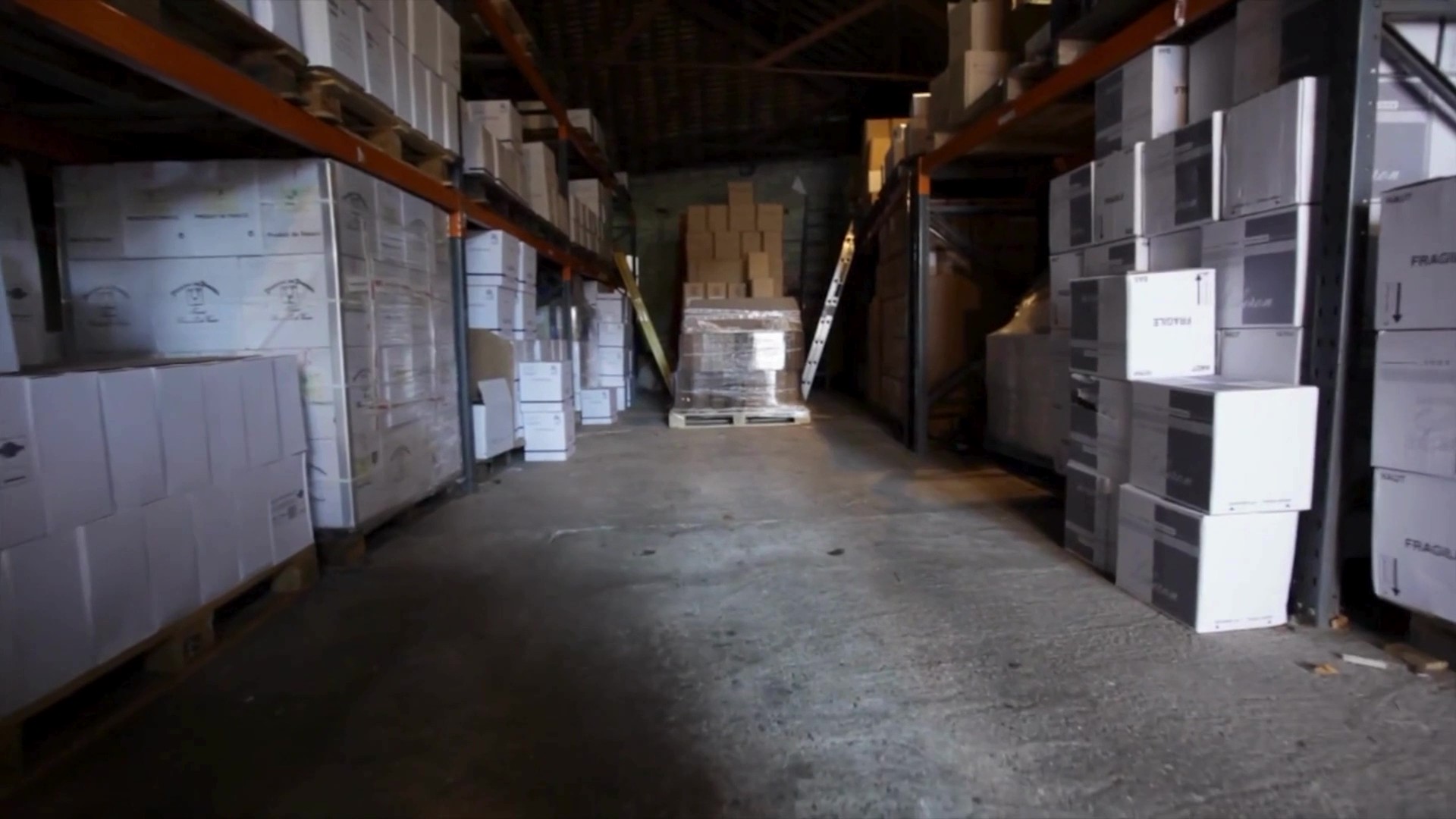 Old warehouse building with outdated systems